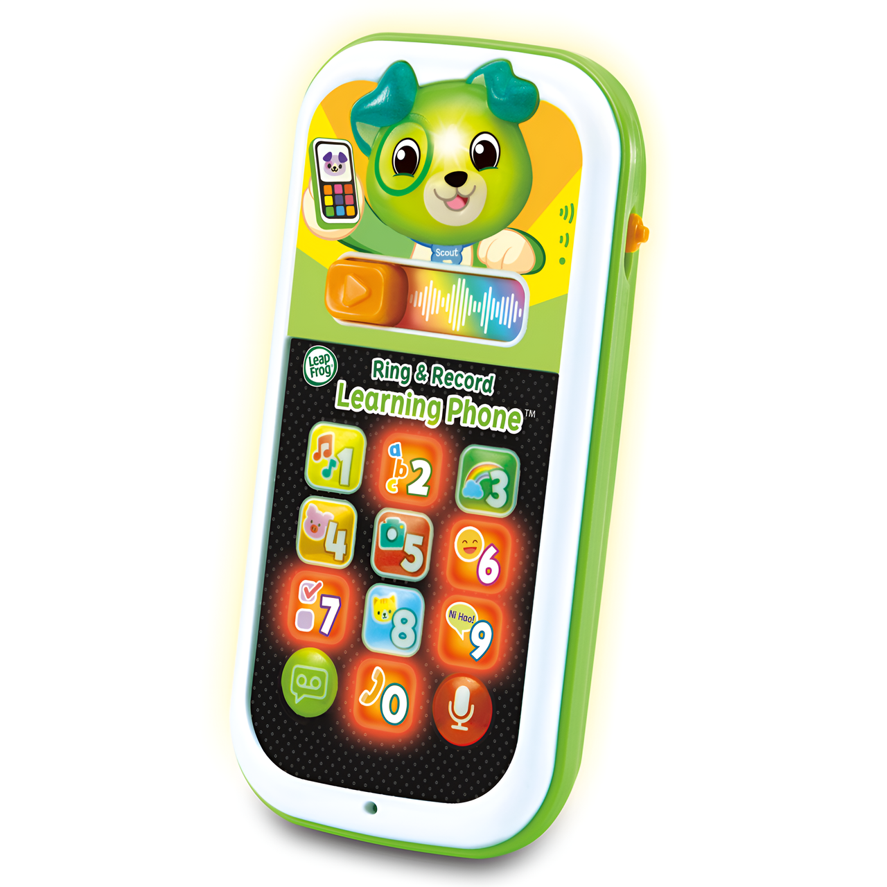 LeapFrog Scout's Ring & Record Learning Phone - Green LeapFrog Scout's Ring & Record Learning Phone - Green