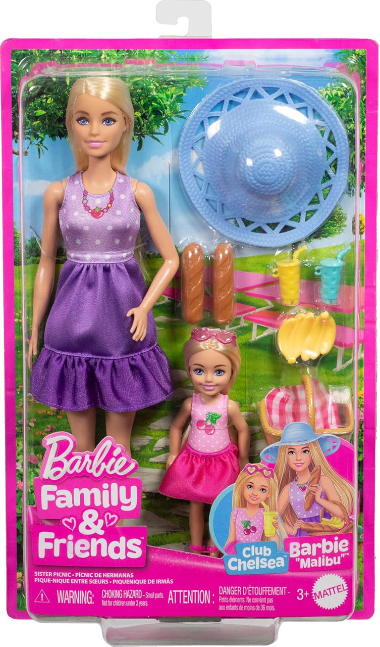 Barbie Malibu & Chelsea Core Outfit 2-Pack