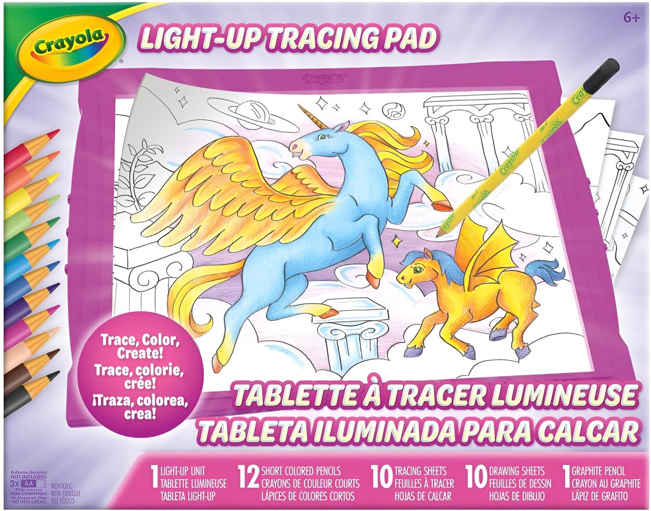 Crayola Light Up Tracing Pad - Unicorn