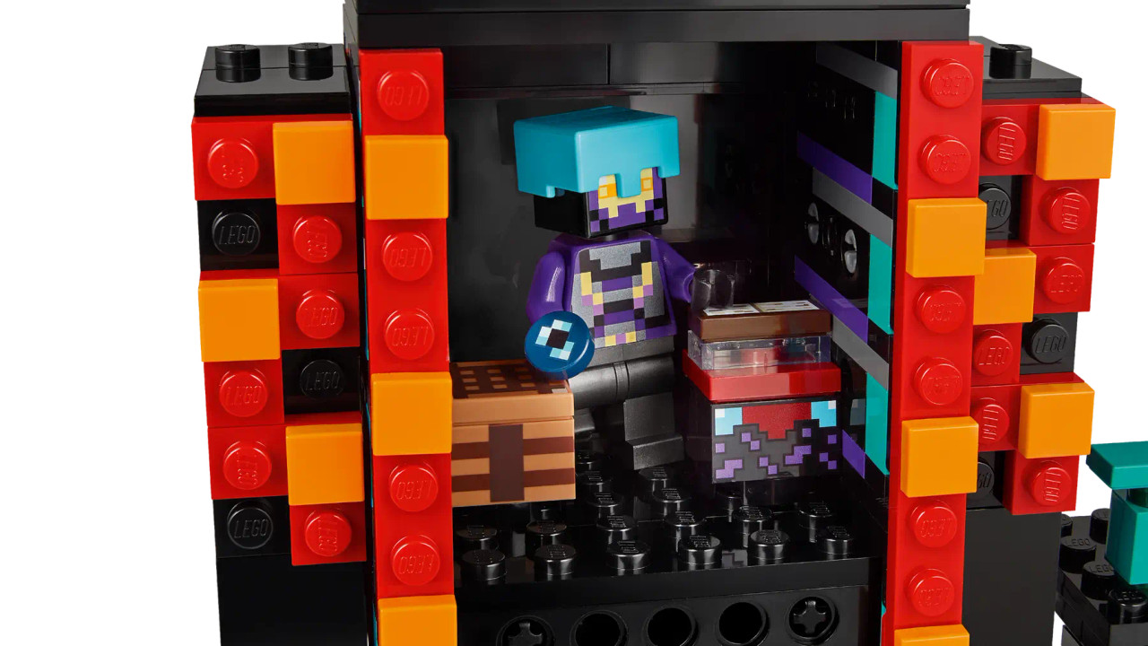 LEGO Minecraft The Enderman Tower 21279