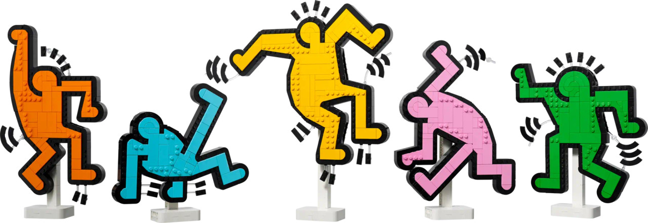 LEGO Art Keith Haring Dancing Figures 31216 LEGO Art Keith Haring Dancing Figures 31216