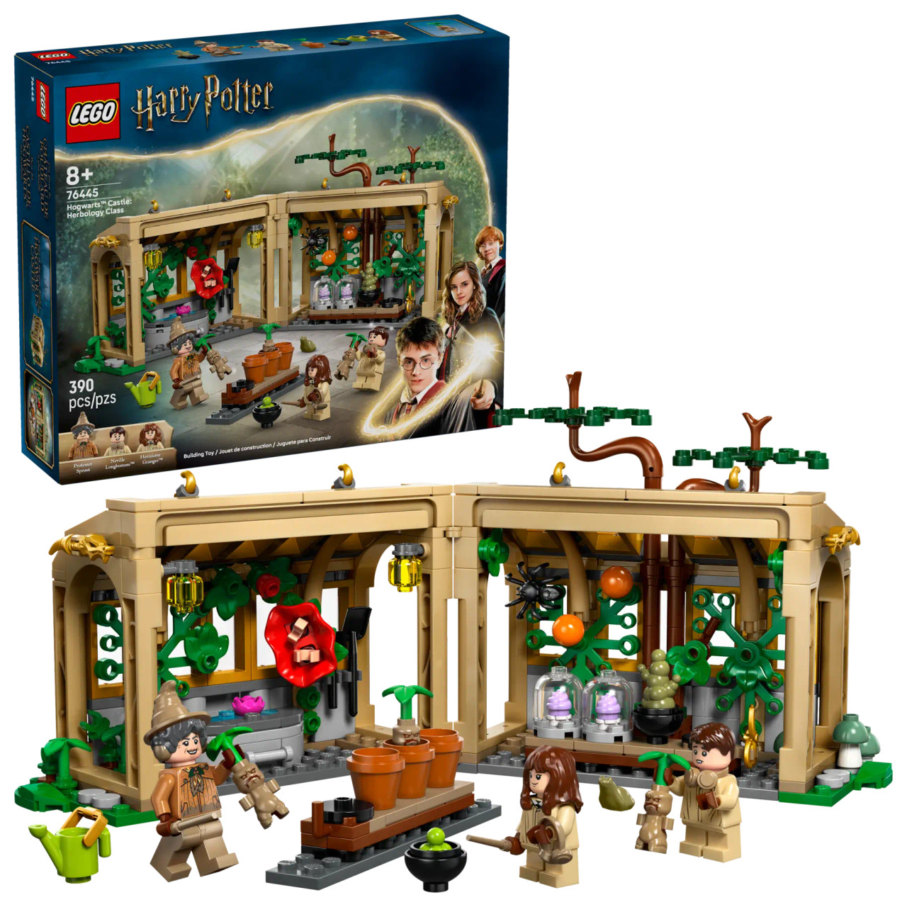 LEGO Harry Potter Hogwarts Castle Herbology Class 76445