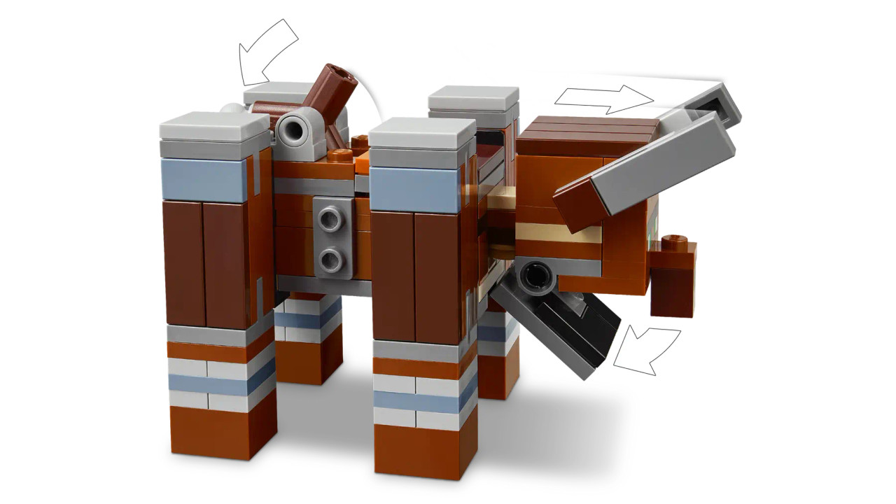 LEGO Minecraft The Pillager Outpost and Ravager 21278