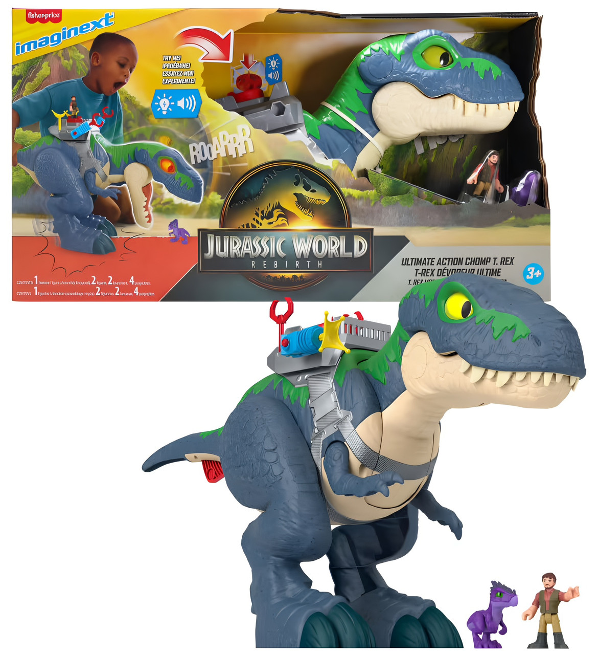 Fisher-Price Imaginext Chomp T. Rex Dino