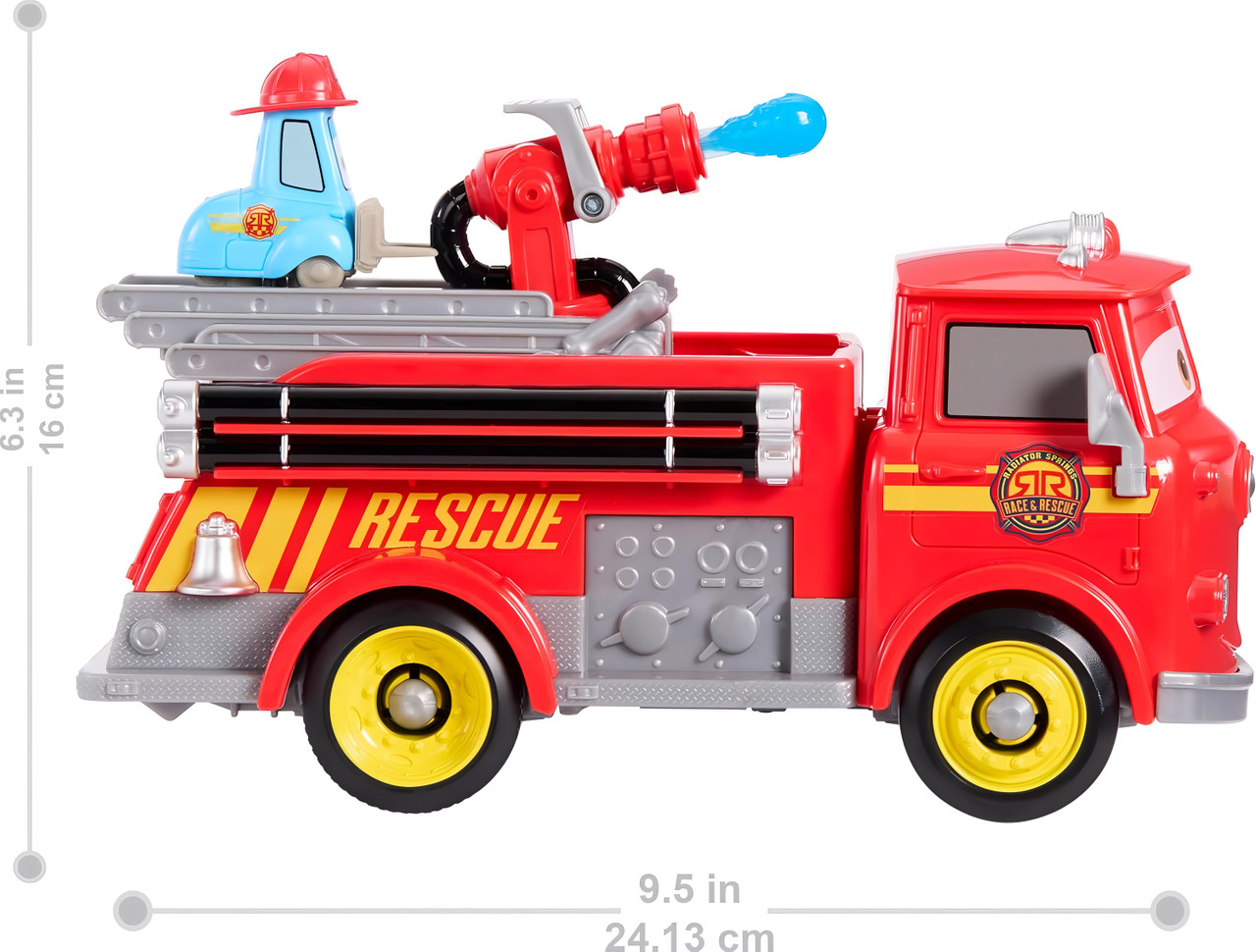 Disney Cars Radiator Springs Race and Fire Rescue Playset