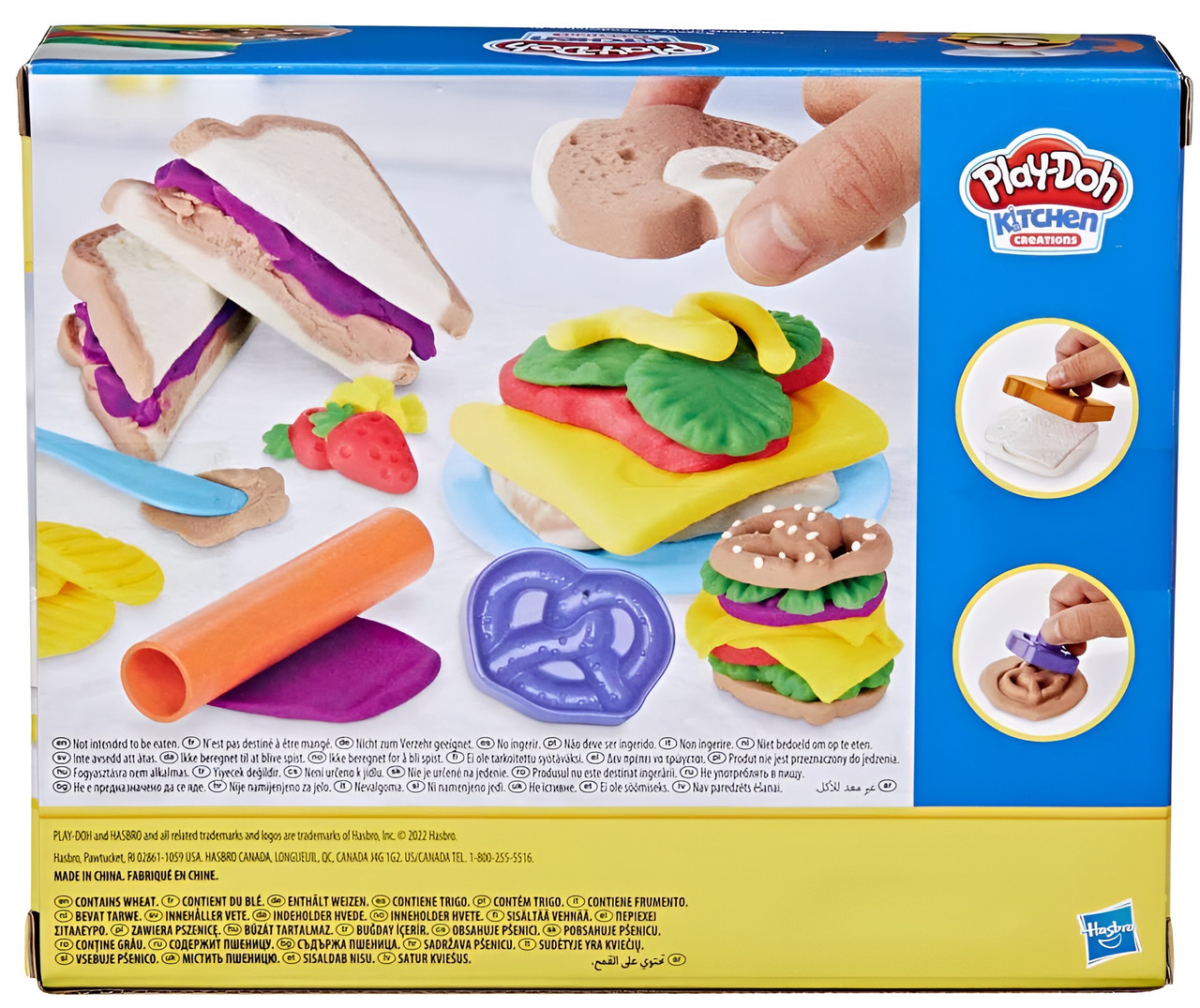 Play-Doh Kitchen Creations Snacks 'n Sandwiches Playset Play-Doh Kitchen Creations Snacks 'n Sandwiches Playset