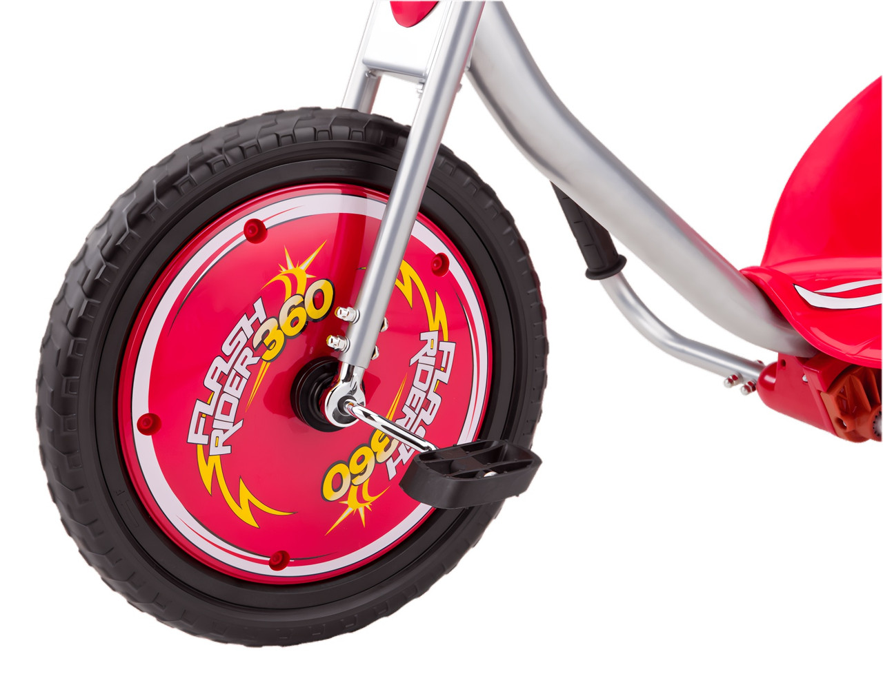 Razor FlashRider 360 Ride-On Tricycle - Red