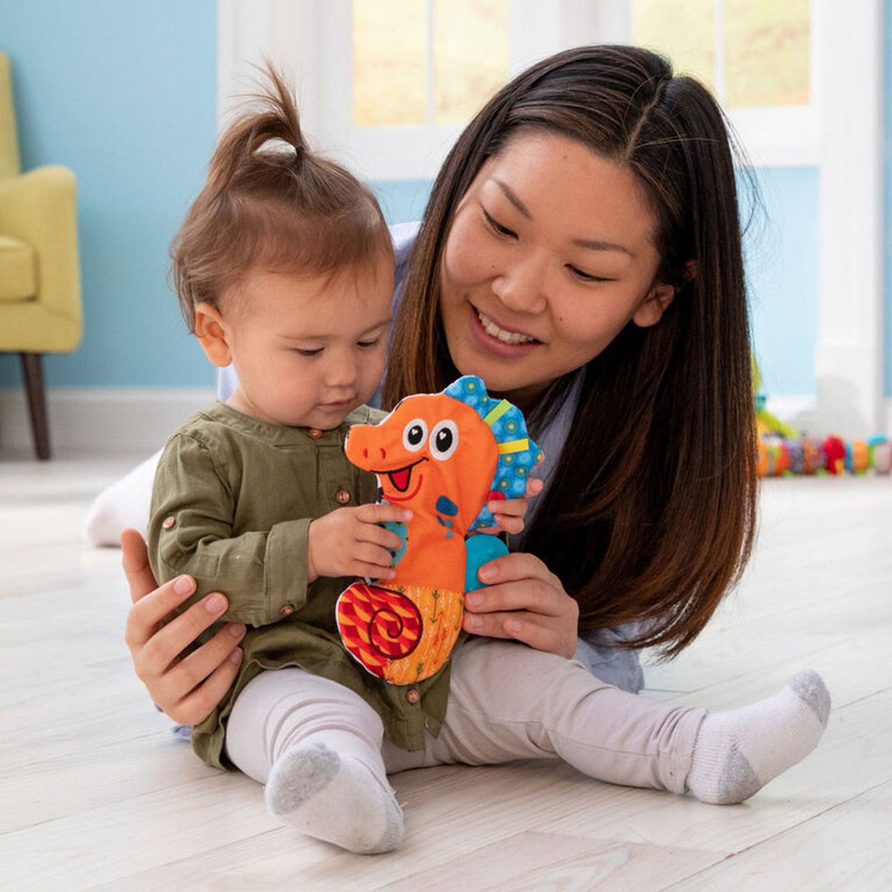 Lamaze Crinklies Sea Friend Soft Baby Teether