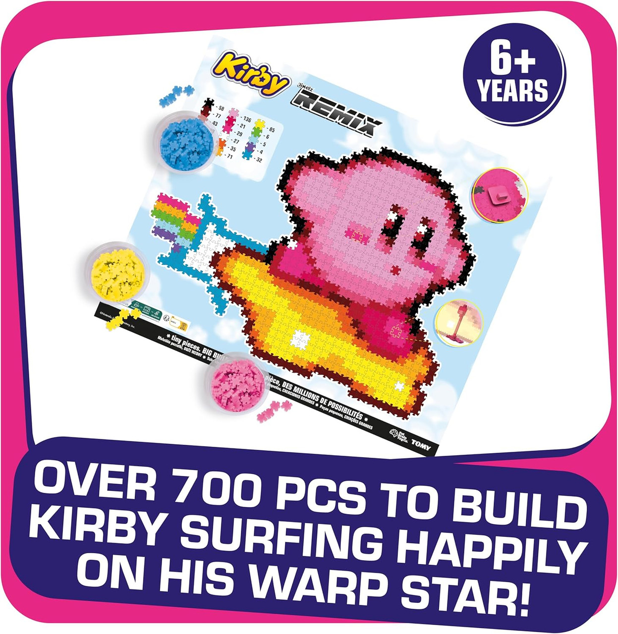 Jixelz Remix Kirby Craft Kit 700pcs Jixelz Remix Kirby Craft Kit 700pcs