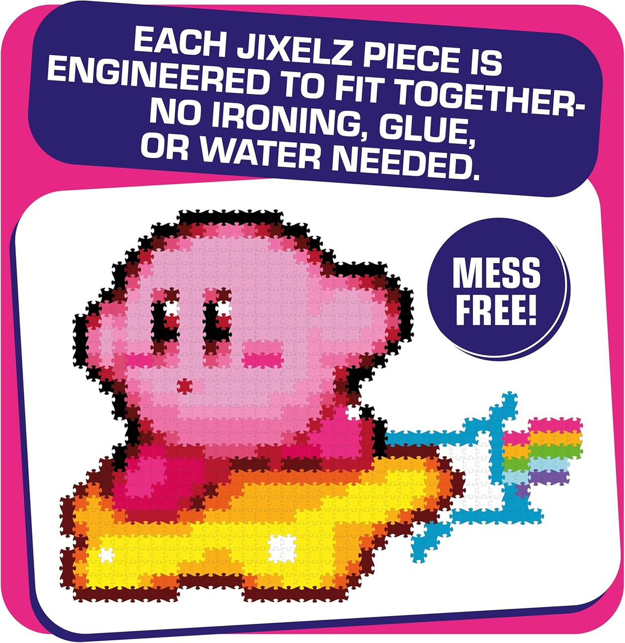 Jixelz Remix Kirby Craft Kit 700pcs Jixelz Remix Kirby Craft Kit 700pcs
