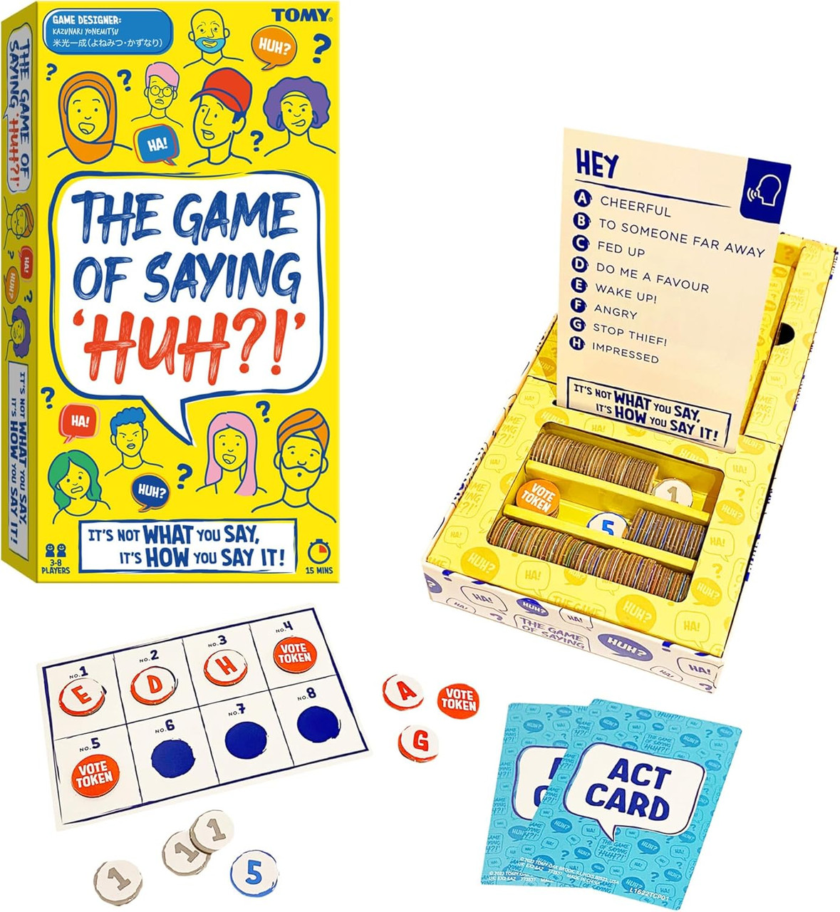 The Game of Saying Huh?! The Game of Saying Huh?!