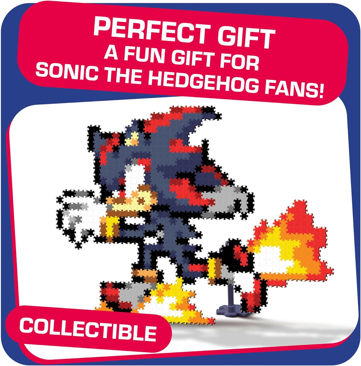 Jixelz Remix Sonic The Hedgehog Craft Kit - Run Shadow Jixelz Remix Sonic The Hedgehog Craft Kit - Run Shadow