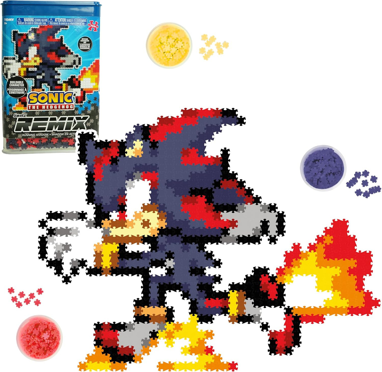 Jixelz Remix Sonic The Hedgehog Craft Kit - Run Shadow Jixelz Remix Sonic The Hedgehog Craft Kit - Run Shadow
