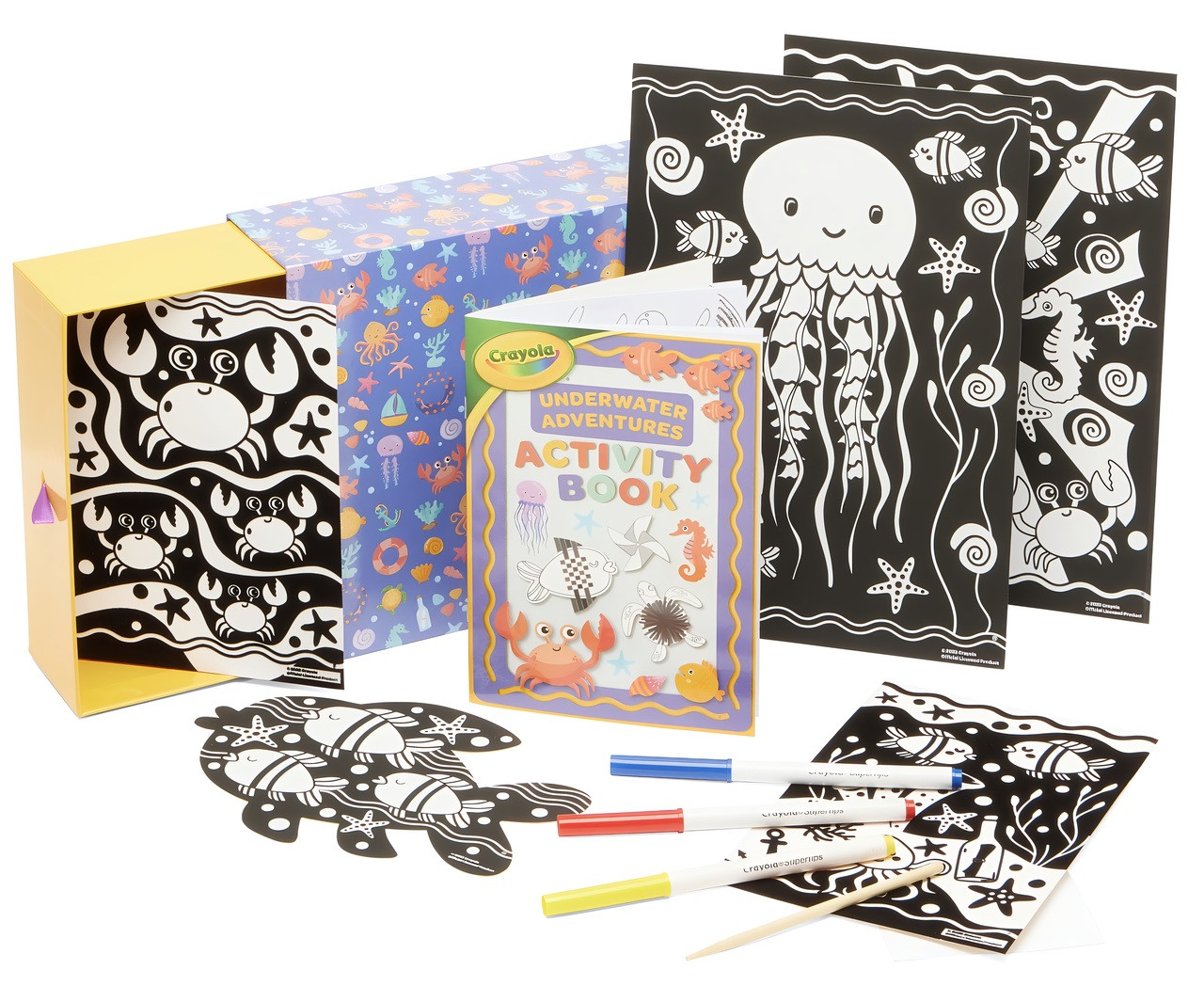 Crayola Underwater Adventures Activity Box
