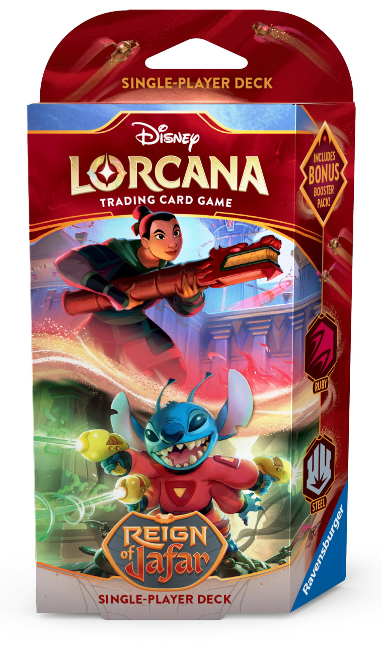 Disney Lorcana S8 Reign of Jafar Single Player Starter Deck