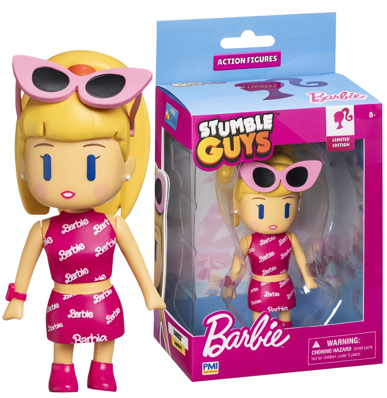 Stumble Guys x Barbie Action Figure Stumble Guys x Barbie Action Figure