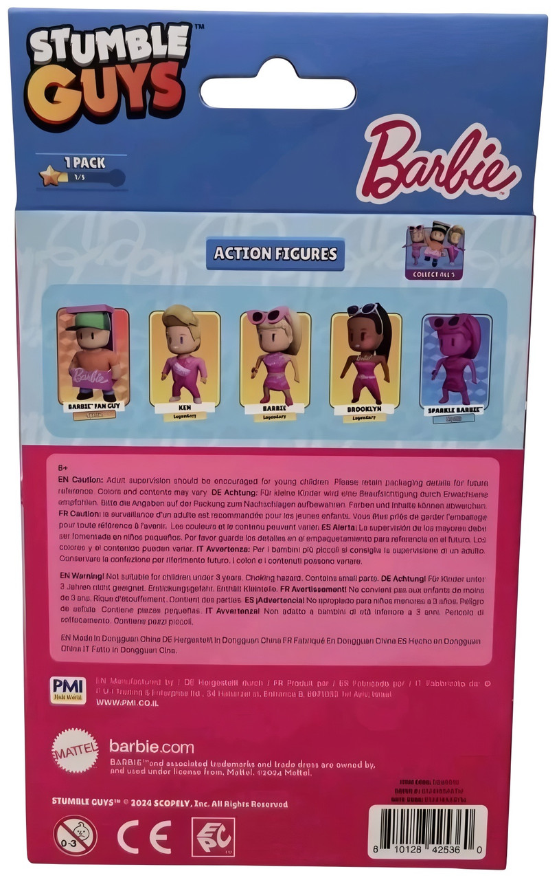 Stumble Guys x Barbie Action Figure Stumble Guys x Barbie Action Figure