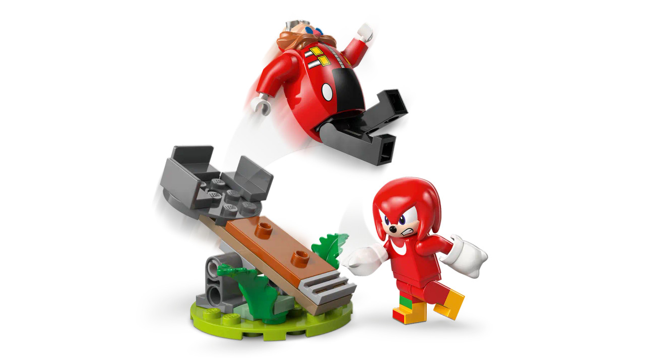 LEGO Sonic The Hedgehog Knuckles vs. Dr. Eggman Egg Crusher Mech 77005