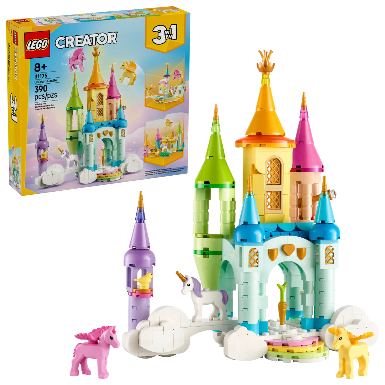 LEGO Creator 3-in-1 Unicorn Castle 31175