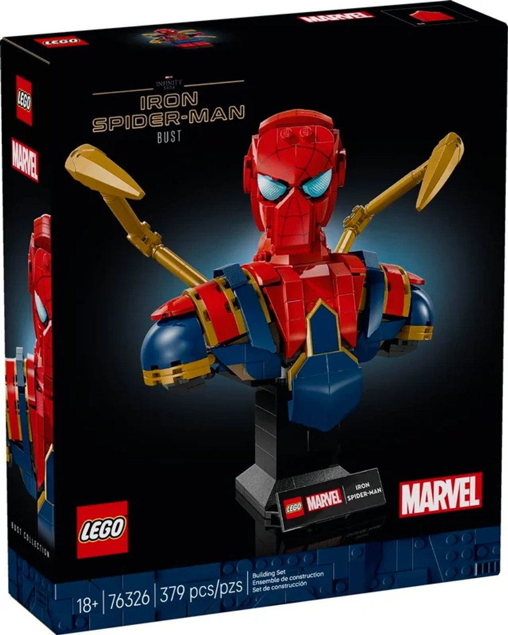 LEGO Marvel Iron Spider-Man Bust 76326