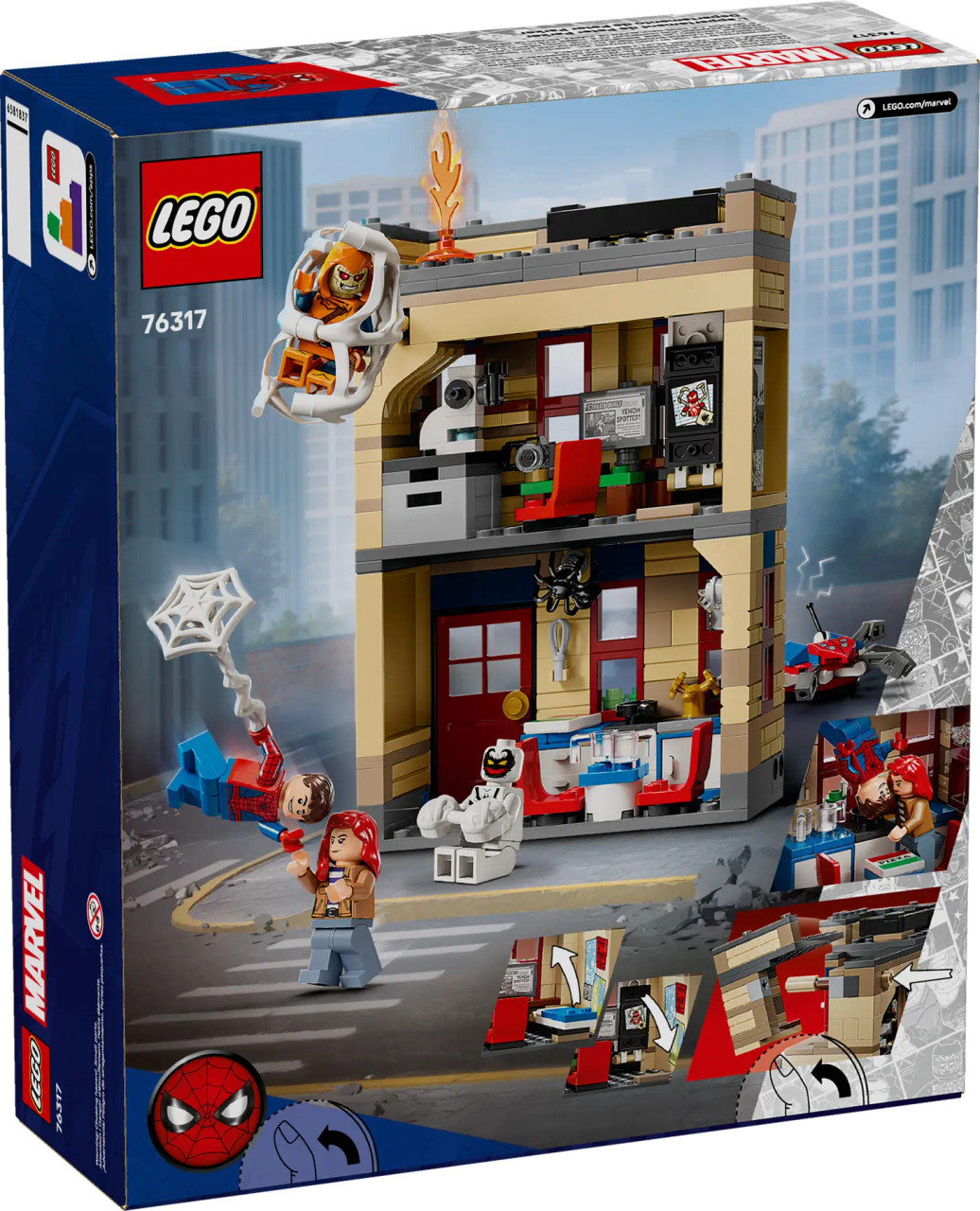 LEGO Marvel Peter Parker's Apartment 76317