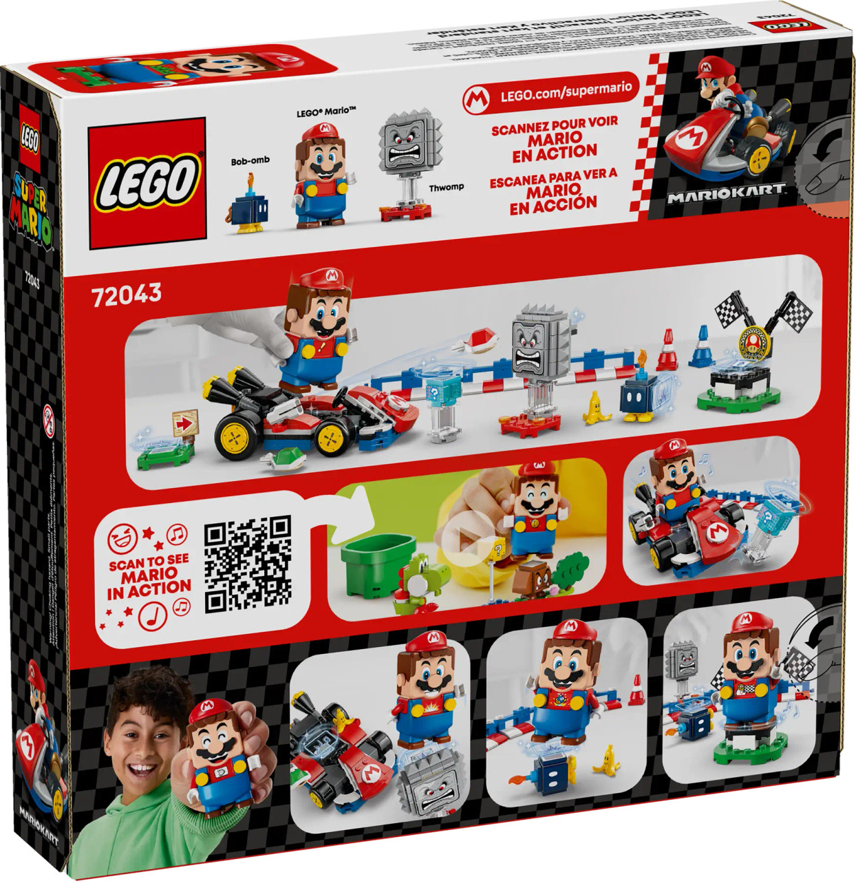 LEGO Super Mario Interactive LEGO Mario & Standard Kart 72043