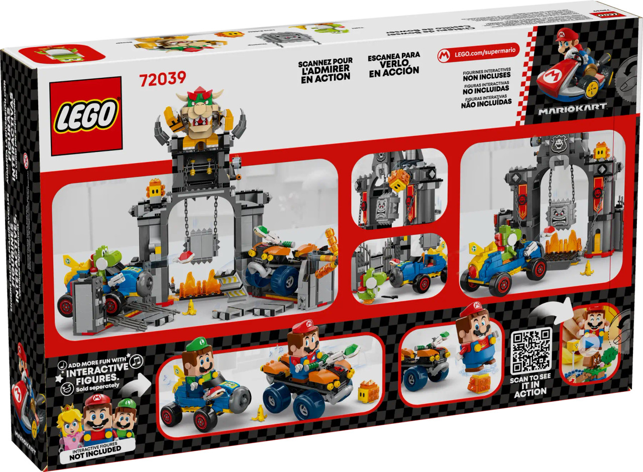 LEGO Super Mario Mario Kart™ – Bowser's Castle 72039