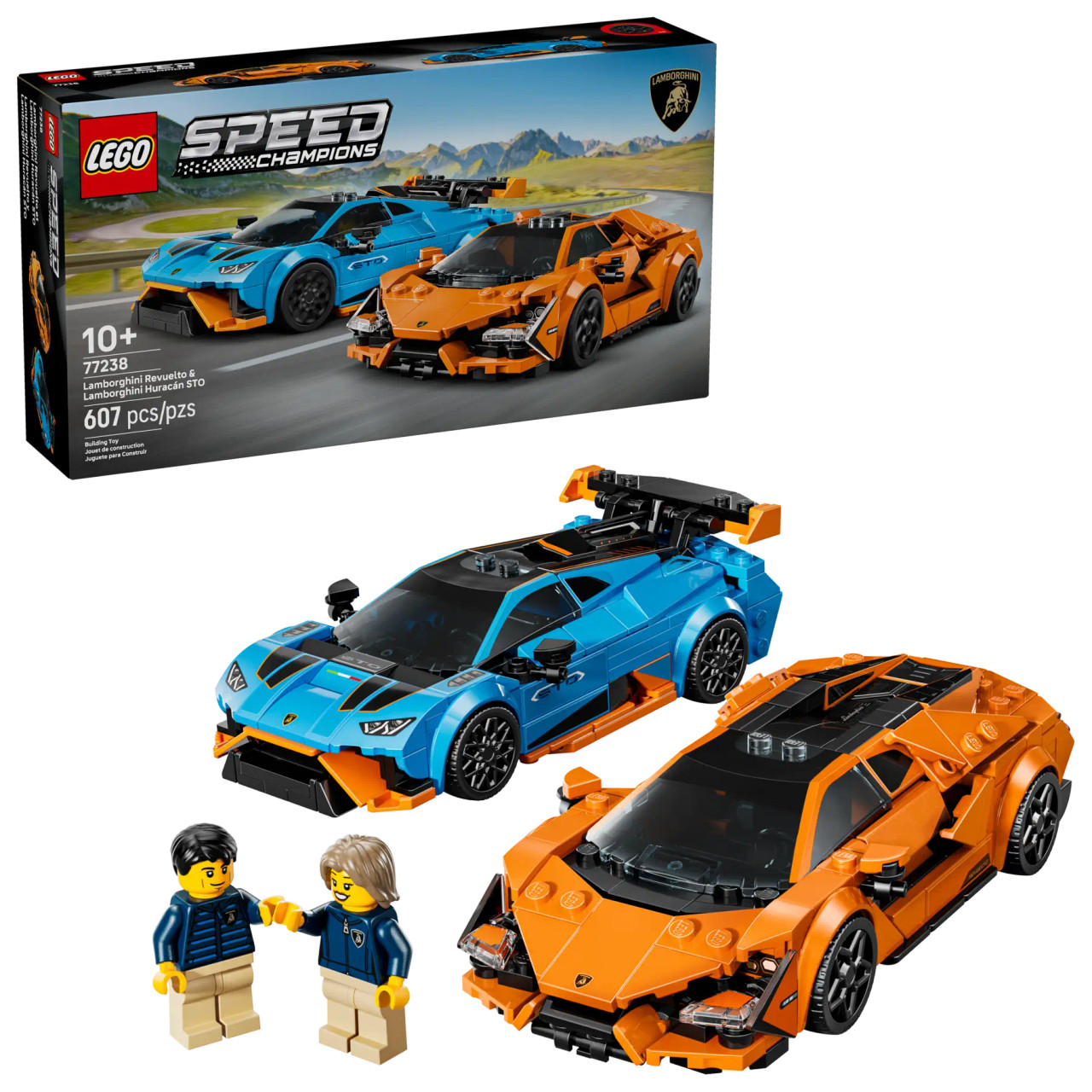 LEGO Speed Champions Lamborghini Revuelto & Huracán STO 77238 LEGO Speed Champions Lamborghini Revuelto & Huracán STO 77238