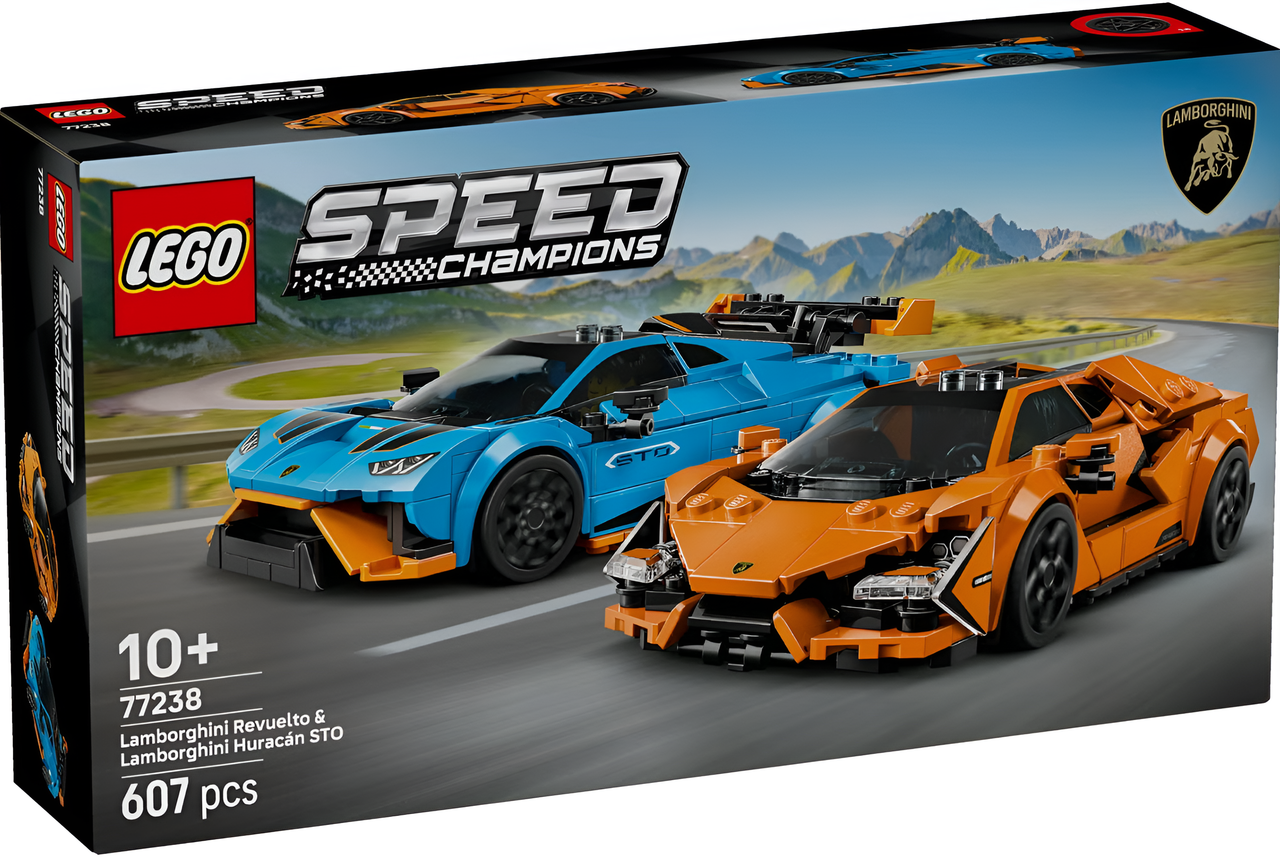 LEGO Speed Champions Lamborghini Revuelto & Huracán STO 77238 LEGO Speed Champions Lamborghini Revuelto & Huracán STO 77238
