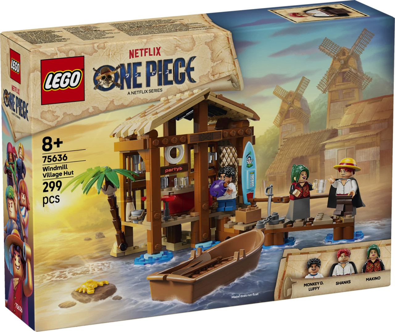 LEGO One Piece Windmill Village Hut 75636