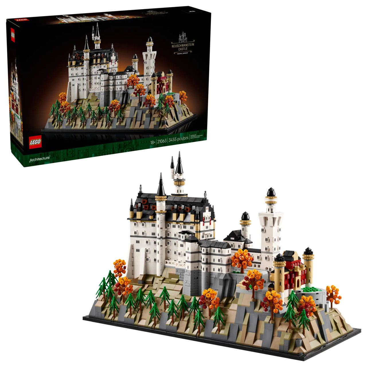 LEGO Architecture Neuschwanstein Castle 21063 LEGO Architecture Neuschwanstein Castle 21063