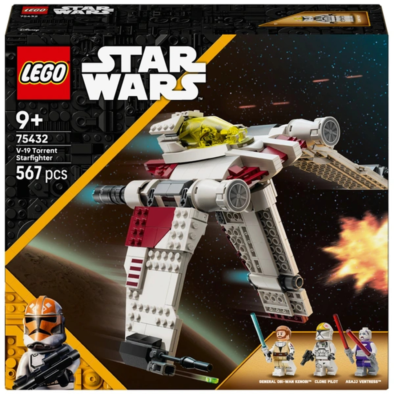 LEGO Star Wars V-19 Torrent Starfighter 75432