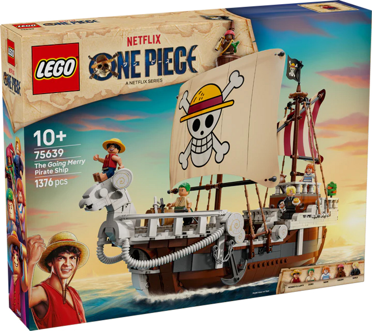 LEGO One Piece The Going Merry Pirate Ship 75639