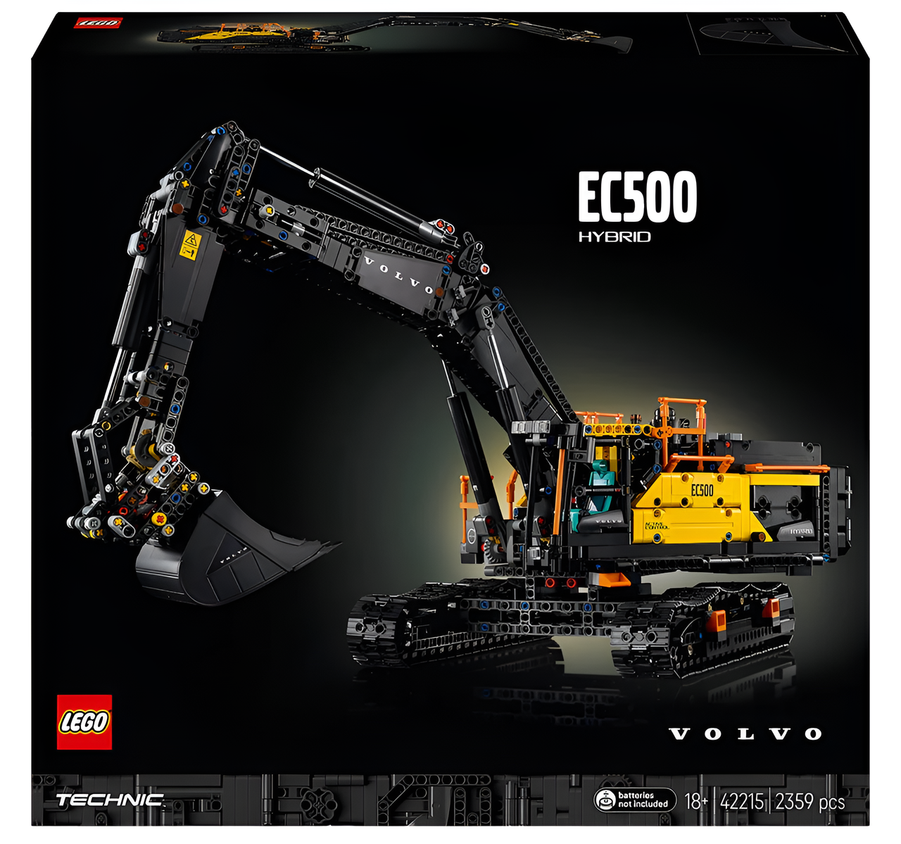 LEGO Technic Volvo EC500 Hybrid Excavator 42215