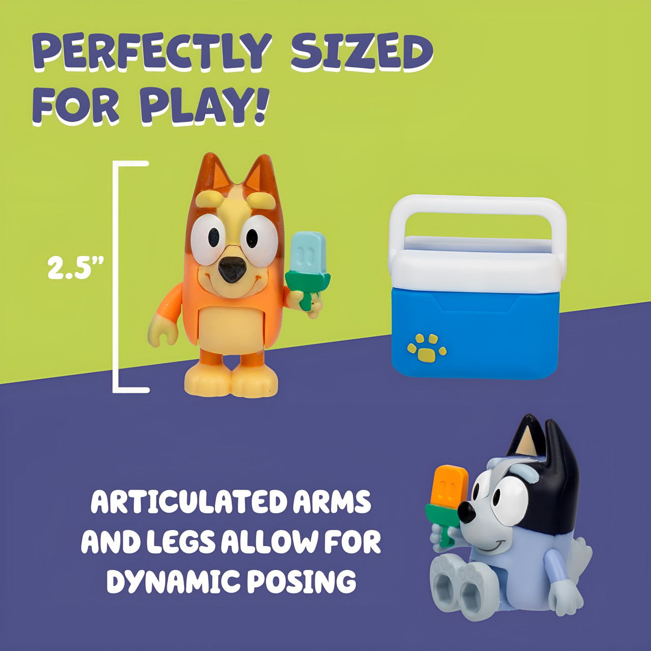 Bluey S13 Figurine 2-Pack with Accessories Bluey S13 Figurine 2-Pack with Accessories