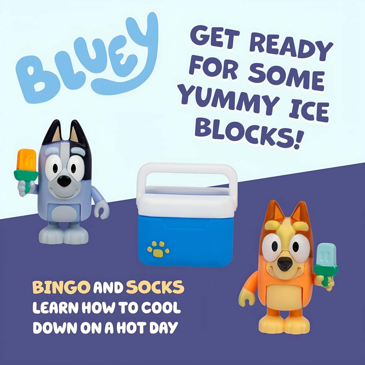 Bluey S13 Figurine 2-Pack with Accessories Bluey S13 Figurine 2-Pack with Accessories