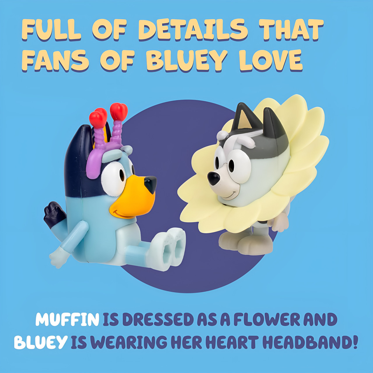 Bluey S13 Figurine 2-Pack with Accessories Bluey S13 Figurine 2-Pack with Accessories