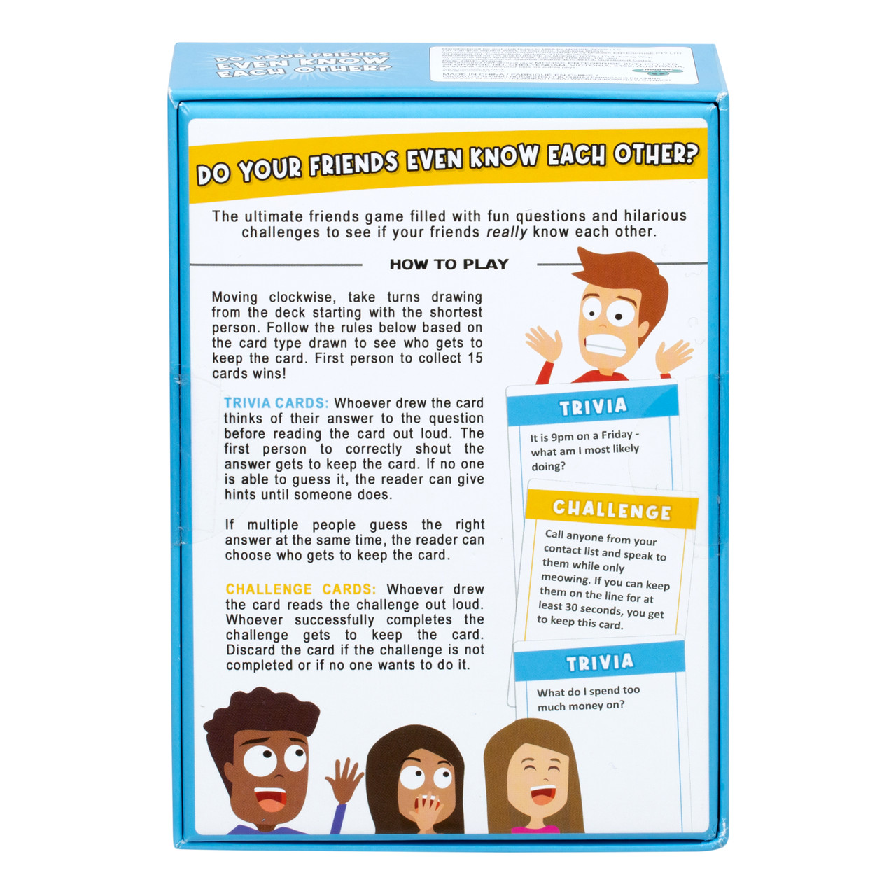 Do Your Friends Even Know Each Other? - Card Game