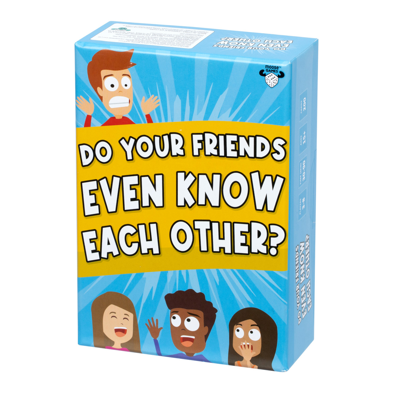Do Your Friends Even Know Each Other? - Card Game