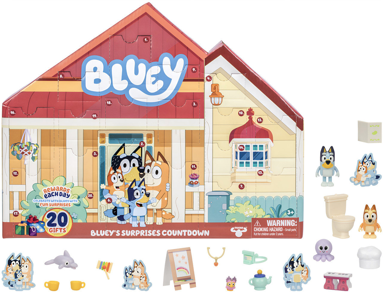 Bluey's Surpises Countdown