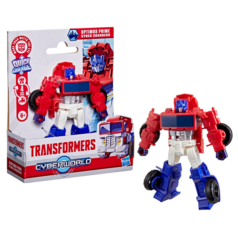 Transformers - Cyberworld - Cyber Changers Action Figures