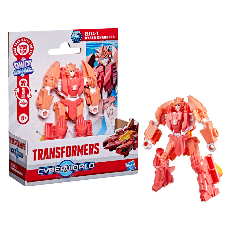 Transformers - Cyberworld - Cyber Changers Action Figures