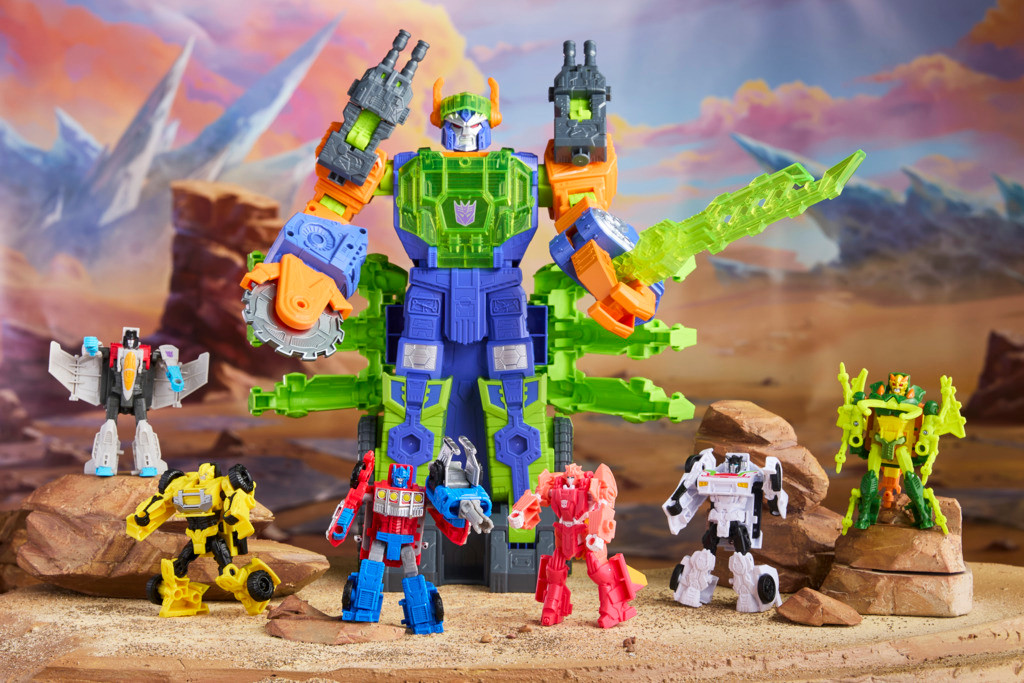 Transformers - Cyberworld - Cyber Changers Action Figures