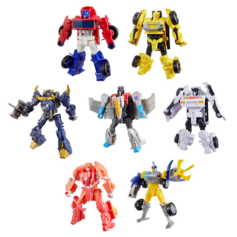 Transformers - Cyberworld - Cyber Changers Action Figures