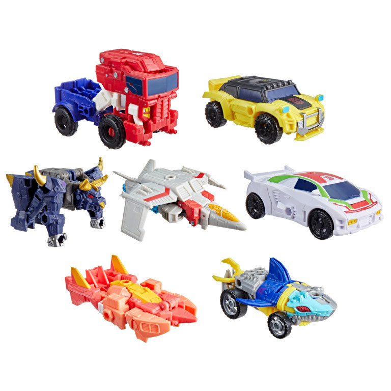Transformers - Cyberworld - Cyber Changers Action Figures
