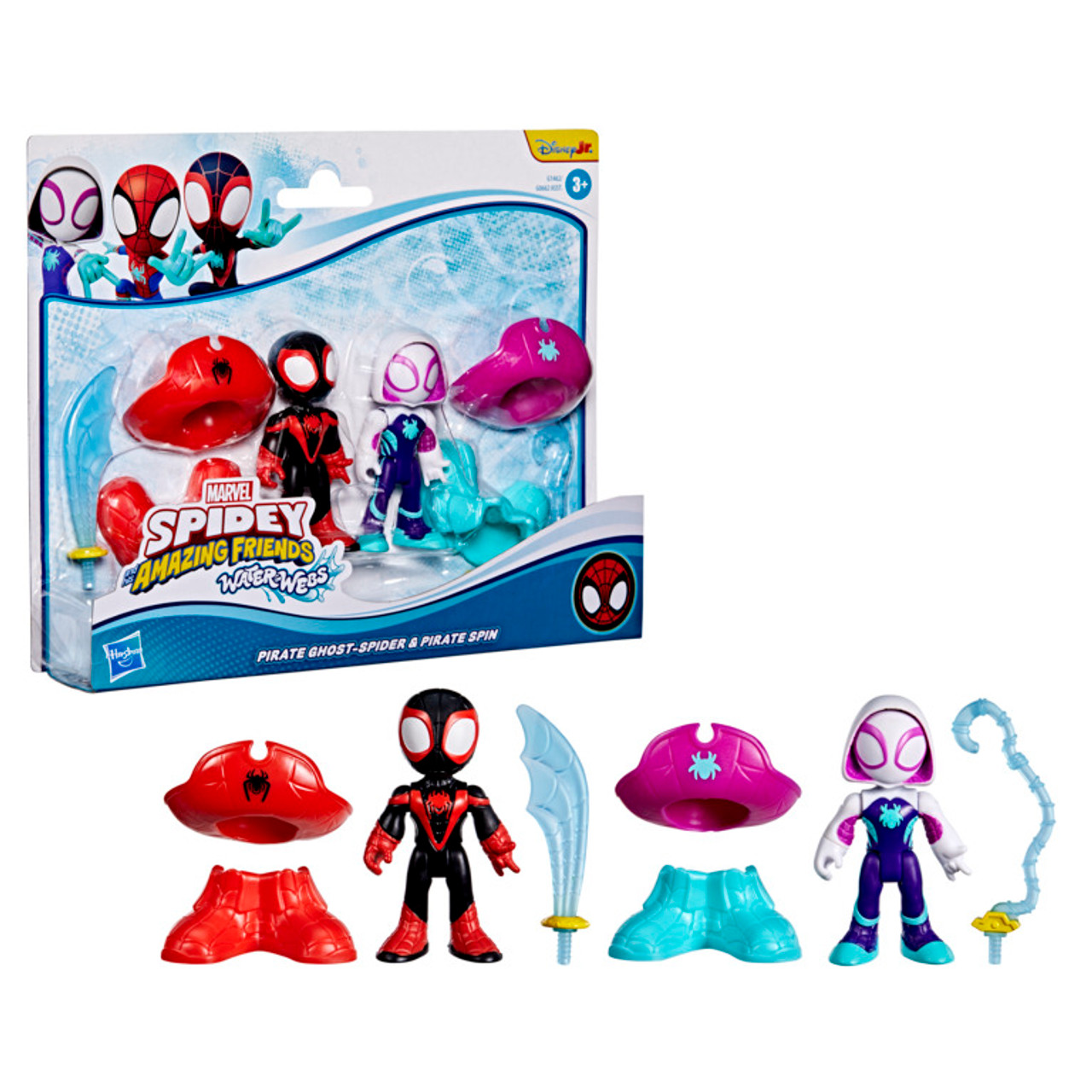 Marvel Spidey and his Amazing Friends Water-Webs Spidey & Hydro-Man