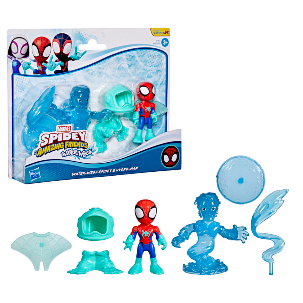 Marvel Spidey and his Amazing Friends Water-Webs Spidey & Hydro-Man