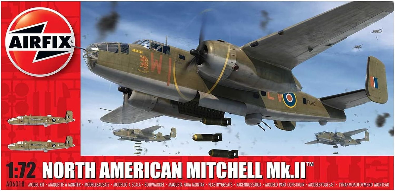 Airfix North American Mitchell MK II 1:72 Airfix North American Mitchell MK II 1:72