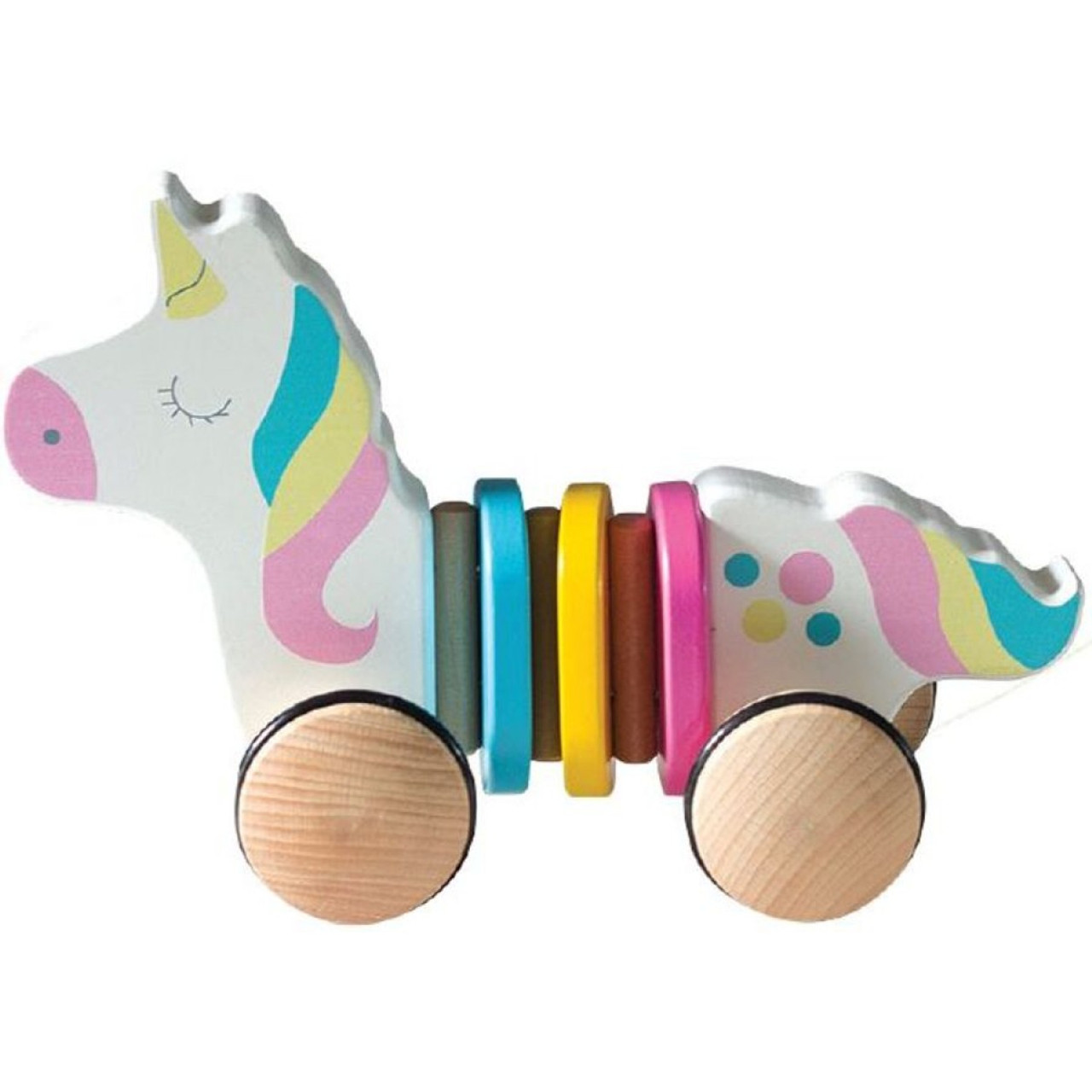 Budaboo Wooden Pull Along Animals