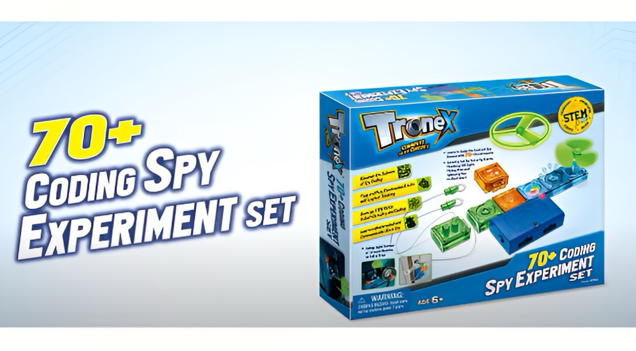 Tronex - 70+ Coding Spy Experiment Set